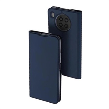 Hlavní vůdce Skin pro Huawei Nova 8i / Honor 50 Lite Flip Case - Blue