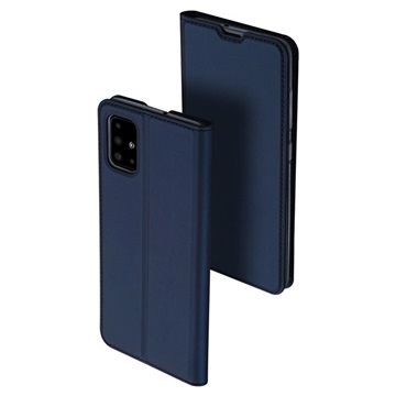Dux Ducis Skin Pro Samsung Galaxy A51 Flip pouzdro se slotem karty - tmavě modrá