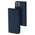 Dux Ducis Skin Pro iPhone 12/12 Pro Flip Case - tmavě modrá
