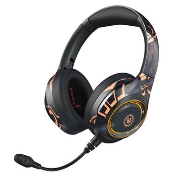 EL-A2 Skládací herní sluchátka Graffiti Cool Headphone s mikrofonem Sluchátka Bluetooth s mikrofonem na hlavě