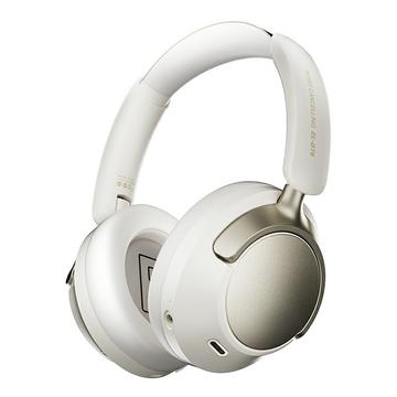 EL-GT6 Over-Ear ANC Wireless Headphones with Bluetooth 6.0, HiFi Sound - White
