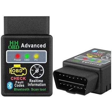 ELM327 V2.1 Bluetooth OBD2 OBD2 CAR poruchy diagnostického nástroje - černá