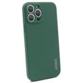 Enkay iPhone 14 Pro Liquid Silicone Case - Zelená