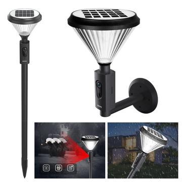 ESCAM QF190 Solar-Powered 1080P Garden Light Security Camera