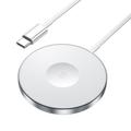 ESSAGER 3 v 1 15W magnetická bezdrátová nabíječka pro iPhone 12/13/14/15/16/17/Air, AirPods, iWatch Slim Charging Pad