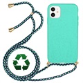 Saii Eco Line iPhone 11 Biodegradable pouzdro s popruhem