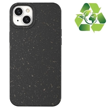 Eco Nature iPhone 14 Hybridní Pouzdro - Černá