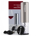 Elektrický otvírák na víno a řezačka fólie KP3-361801C-1-stříbro