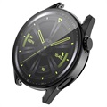 Enkay Huawei Watch GT 3 pouzdro s temperovaným sklem - 46 mm - černá