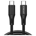 Enkay Power Delivery USB-C Kabel - 100W, 5A, 1m - Černý
