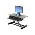 Ergotron WorkFit-Z Mini Sit-Stand stolní stojící konvertor - černý