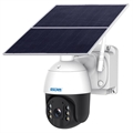 Vodotěsná Bezpečnostní Kamera na Solární Napájení Escam QF724 - 3.0MP, 30000mAh (Otevřená krabice
