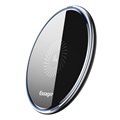 Essager Mirror Series Fast Qi Wireless nabíjecí podložka - 15W - Černá