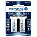 EverActive Pro LR14/C Alkaline Batteries 8000mAh - 2 Pcs.