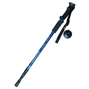 Extendable 3-Section Hiking Stick - 135cm - Blue