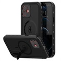 Extreme IP68 iPhone 12 Mini Magnetic Waterproof Case - černá