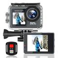 F300AAR-G 5K Action Camera with Waterproof Case and Remote Control