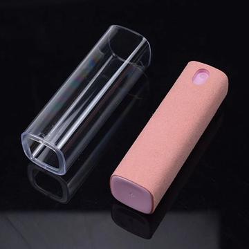 FA-007 Přenosný čistič dotykových obrazovek s rozprašovačem pro mobilní telefony, tablety a notebooky (bez kapaliny) - růžový