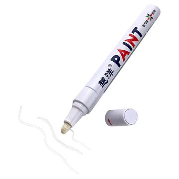 Flysea FS-110 Waterproof Marker for Hobby Use - For Metal, Stone, Plastic & Paper - White