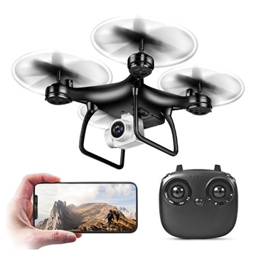 FPV Drone s kamerou s vysokým rozlišením 720p TXD-8 (Otevřený box vyhovující) - černá