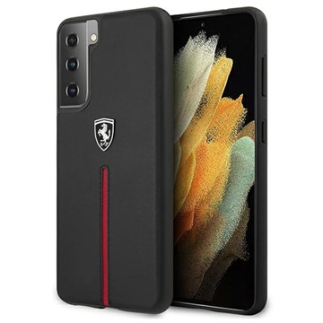 Ferrari Off Track Samsung Galaxy S21 5G Hybrid Case - Black