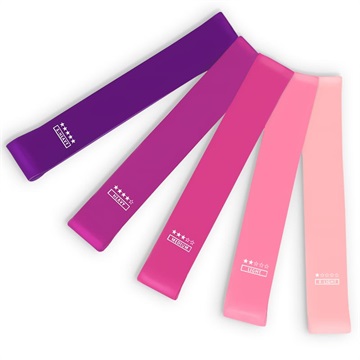Fitness Resistence Bands pro trénink - 5 ks.