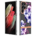 Květinová série Samsung Galaxy S22 Ultra 5G TPU Case