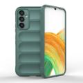 Rugged Řady Samsung Galaxy A34 5G TPU Pouzdro - Zelená