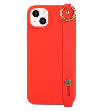 Candy Color iPhone 14 Plus TPU Pouzdro s Poutkem na Ruku