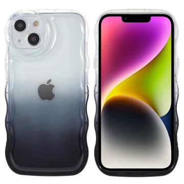 Wavy Edge Gradient iPhone 14 Plus TPU Pouzdro