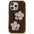Fluffy Flower Series iPhone 14 Pro TPU pouzdro