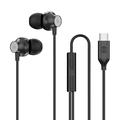 Forever EP-02 USB-C Wired Earphones - Black