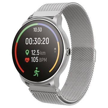 Forever Forevive 2 SB -330 Smartwatch s Bluetooth 5.0 (Otevřený box vyhovující) - stříbro