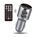 Forever TR -340 Bluetooth FM vysílač a nabíječka automobilů - stříbro
