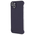 Bezrámové plastové pouzdro na iPhone 14 – Tmavě fialová