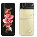 Úplný obal Samsung Galaxy Z Flip3 5G TPU Protection Set - Clear