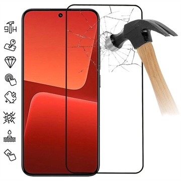 Asus ROG Phone 8/8 Pro Full Cover Tempered Glass Screen Protector - Black Edge