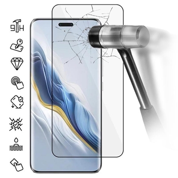 Honor Magic6 Pro Full Cover Tempered Glass Screen Protector - Black Edge