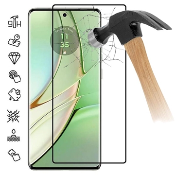 Ochranné tvrzené sklo na displej Motorola Edge 40 Neo – Černá hrana