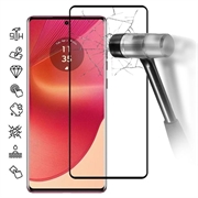 Motorola Edge 50 Fusion/G96 Full Cover Tempered Glass Screen Protector - Black Edge