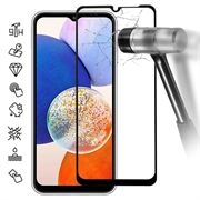 Ochranné tvrzené sklo na displej Samsung Galaxy A15 – Černá hrana