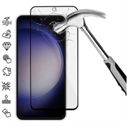 Ochranné tvrzené sklo na displej Samsung Galaxy S23 FE – Černá hrana