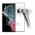 Plné krytí Samsung Galaxy S23 Ultra 5G Tempered Glass Ochrector - černá