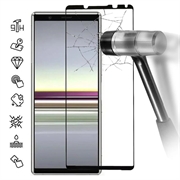 Ochranné tvrzené sklo na displej Sony Xperia 5 V – Černá hrana