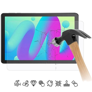 TCL Tab 10L Ochranné Tvrzené Sklo Full Cover - Průhledný