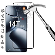 Xiaomi 14T/14T Pro Full Cover Tempered Glass Screen Protector - Black Edge