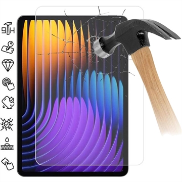 Xiaomi Pad 7/7 Pro Ochranné Tvrzené Sklo Full Cover - Průhledný