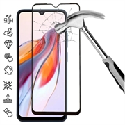 Ochranné tvrzené sklo na displej Xiaomi Redmi 12C – Černá hrana