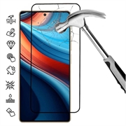 Ochranné tvrzené sklo na displej Xiaomi Redmi Note 13R Pro – Černá hrana