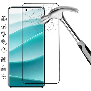 Xiaomi Redmi Note 14 Pro/14 Pro 5G/Poco X7 Full Cover Tempered Glass Screen Protector - Black Edge